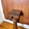 Vintage Tilt-Top Pedestal Side Table - 9