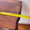Vintage Tilt-Top Pedestal Side Table - 12
