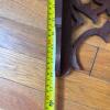 Victorian Fretwork Wooden Corner Wall Shelf - 12