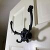 Ornate Victorian Style Cast Iron Coat Hook - 3