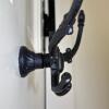 Ornate Victorian Style Cast Iron Coat Hook - 6