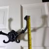 Ornate Victorian Style Cast Iron Coat Hook - 7