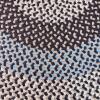 Braided Oval Area Rug, 6'x4' - 3