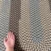 Braided Oval Area Rug, 6'x4' - 4