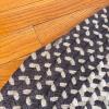 Braided Oval Area Rug, 6'x4' - 6