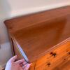Vintage Wooden Dresser with Pin and Cove Joinery - 4
