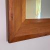 Rectangular Wall Mirror with Solid Wood Frame - 3