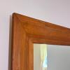 Rectangular Wall Mirror with Solid Wood Frame - 6