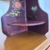 Vintage Japanese Folding Corner Shelf - 4