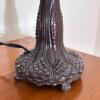 Hand-Painted Mt. Fuji Art Nouveau Table Lamp - 8