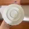 Vintage Blue & White Ceramic Candlestick, Trinket Box, & Cup - 12