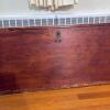 Vintage Solid Wood Blanket Chest with Dovetail Joints - 3