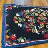Hand-Hooked Wool Floral Accent Rug, 2' x 3'5" - 5