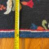 Hand-Hooked Wool Floral Accent Rug, 2' x 3'5" - 10