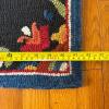 Hand-Hooked Wool Floral Accent Rug, 2' x 3'5" - 11