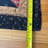 Handmade Triangle Patchwork Quilt, 41" x 73" - 9