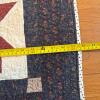 Handmade Patchwork Quilt with Star Pattern, 80" x 64" - 10