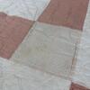 Vintage Handmade Pink & Green Floral Patchwork Quilt, 78" x 79" - 15
