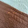 Handmade Floral Quilt Set with 3 Embroidered Pillow Shams, 89" x 90" - 8