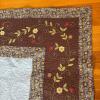 Handmade Floral Quilt Set with 3 Embroidered Pillow Shams, 89" x 90" - 9