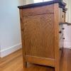 Vintage Wood Serpentine Front Dresser - 8