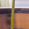 Vintage Wood Serpentine Front Dresser - 10