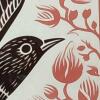 Framed Wall Art with Bird and Floral Motif, 12"x15" - 6
