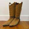 Maine Woods Tonto Cowboy Boots with Eagle Accents, Size 7.5 M