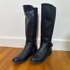 Nine West Black Knee-High Riding Boots, Size 7M