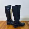 Nine West Black Knee-High Riding Boots, Size 7M - 3