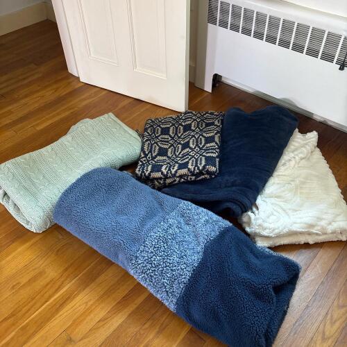 Pottery Barn, L.L. Bean, Koolaburra, Bedsure & L.L.Bean Throw Blanket Lot