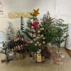 Lot of Miniature Decorative Christmas Trees