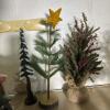 Lot of Miniature Decorative Christmas Trees - 2