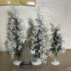 Lot of Miniature Decorative Christmas Trees - 5