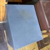 Pair of 2-Drawer Metal Filing Cabinets, Blue & Brown - 2