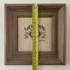 Framed 1986 Handmade Welcome Cross-Stitch Art - 3