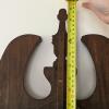 Chippendale-Style Mahogany Wall Mirror with Scroll Pediment - 3