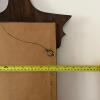 Chippendale-Style Mahogany Wall Mirror with Scroll Pediment - 4