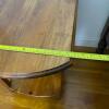 Wood End Table with Heart Cut Out - 9
