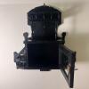 Victorian-Style Wall Curio Cabinet with Latch Door - 2