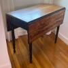 Antique Style Wooden Drop-Leaf Table - 2