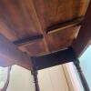 Antique Style Wooden Drop-Leaf Table - 7