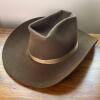 Resistol Beaver Western Cowboy Hat Size 7 Walnut Brown with Box - 2