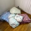 Linen Lot with Assorted Pillows - 5