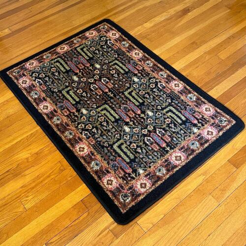 Rectangular Nylon Area Passage Style Rug