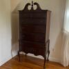 Queen Anne Wood Dresser with 8 Drawers