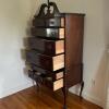 Queen Anne Wood Dresser with 8 Drawers - 3