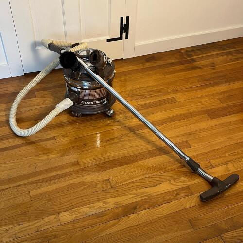 Filter Queen Canister Vacuum with Hose and Attachments Included