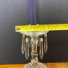 Clear Glass Prism Candlestick Holder - 5