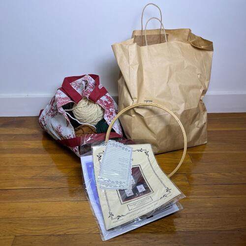 Assorted Yarn and Pattern Lot